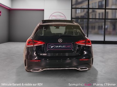 Mercedes classe a 180 7g-dct amg line/1ere main/toit ouvrant/faible kilometrage/12 mois de garantie/etat neuf occasion paris...