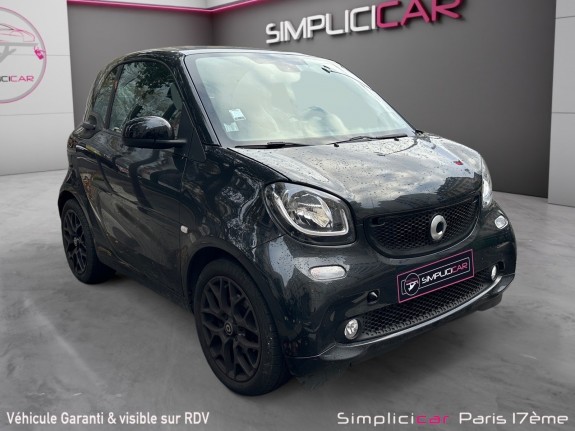 Smart fortwo coupe 0.9 90 ch ss prime/suivi smart/toit pano/faible kilometrage/garantie 12 mois occasion paris 17ème...