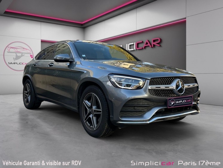 Mercedes glc coupe 220 d 9g-tronic 4matic amg line entretien a jour/garantie 12 mois occasion paris 17ème (75)(porte...