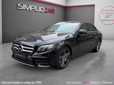 Mercedes classe e 220 d 9g-tronic amg line entretien mercedes/garantie 12 mois occasion paris 17ème (75)(porte maillot)...