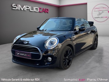 Mini  cooper 136 ch red hot chili cabriolet/garantie 12 mois/entretien a jour/sieges chauffant occasion paris 17ème...
