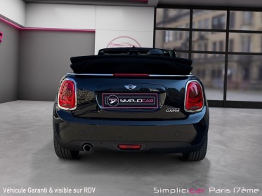 Mini  cooper 136 ch red hot chili cabriolet/garantie 12 mois/entretien a jour/sieges chauffant occasion paris 17ème...