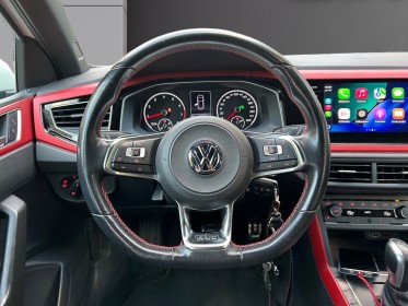 Volkswagen polo 6 gti 2.0 tsi 200 ss dsg6 - apple car play - garantie 12 mois - jantes 18 pouces - phare full led occasion...