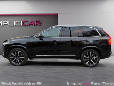 Volvo xc90 recharge t8 awd 30387 ch geartronic 8 7pl inscription luxe garantie 12 mois occasion paris 17ème (75)(porte...