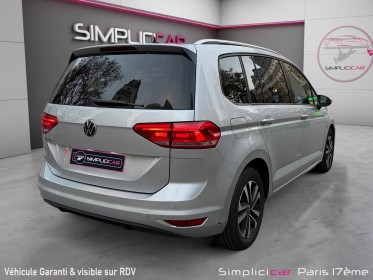 Volkswagen touran 1.5 tsi evo 150 dsg7 7pl united entretien volkswagen/garantie 12 mois/camera de recul occasion paris 17ème...