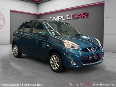 Nissan micra 1.2 - 80 acenta - jantes 15 - suivi complet - accoudoir occasion simplicicar strasbourg simplicicar simplicibike...