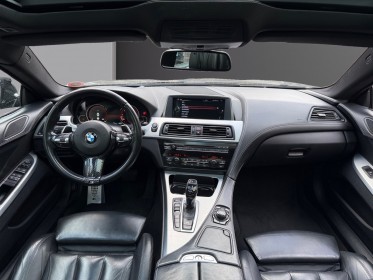Bmw serie 6 gran coupe f06 640d 313ch affichage tete haute/sieges chauffant electrique memoire/toit ouvrant garantie 12 mois...