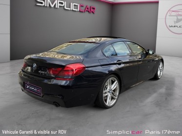 Bmw serie 6 gran coupe f06 640d 313ch affichage tete haute/sieges chauffant electrique memoire/toit ouvrant garantie 12 mois...