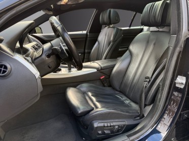 Bmw serie 6 gran coupe f06 640d 313ch affichage tete haute/sieges chauffant electrique memoire/toit ouvrant garantie 12 mois...