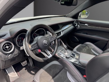 Alfa romeo stelvio my19 v6 510ch q4  quadrifoglio/malus payÉ /harman kardon/alarme/toit ouvrant/pack carbone/sieges avant......