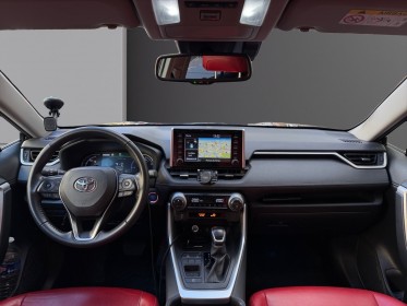 Toyota rav4 hybride my22 222 ch awd-i dynamic/ camera de recul / cuir rouge / entretien toyota occasion paris 17ème...