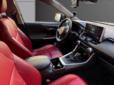 Toyota rav4 hybride my22 222 ch awd-i dynamic/ camera de recul / cuir rouge / entretien toyota occasion paris 17ème...