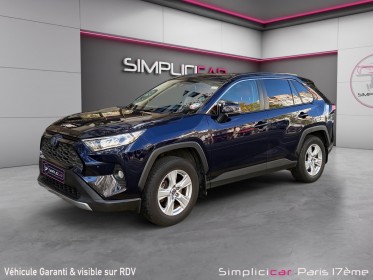 Toyota rav4 hybride my22 222 ch awd-i dynamic/ camera de recul / cuir rouge / entretien toyota occasion paris 17ème...