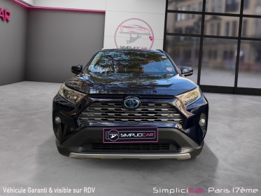 Toyota rav4 hybride my22 222 ch awd-i dynamic/ camera de recul / cuir rouge / entretien toyota occasion paris 17ème...