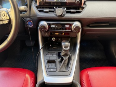 Toyota rav4 hybride my22 222 ch awd-i dynamic/ camera de recul / cuir rouge / entretien toyota occasion paris 17ème...