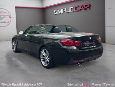 Bmw serie 4 cabriolet f33 lci2 420i 184 ch bva8 cabriolet-entretien complet bmw- car play sieges electriques-garantie 12 mois...