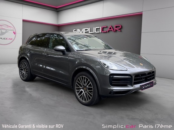 Porsche cayenne 3.0 v6 340 ch tiptronic bva.  toit ouvrant panoramique / bose /full entretient porsche occasion paris 17ème...