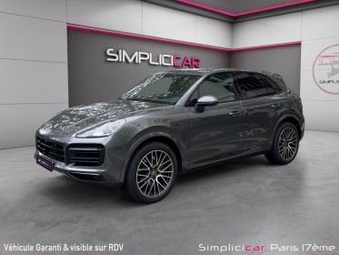 Porsche cayenne 3.0 v6 340 ch tiptronic bva.  toit ouvrant panoramique / bose /full entretient porsche occasion paris 17ème...