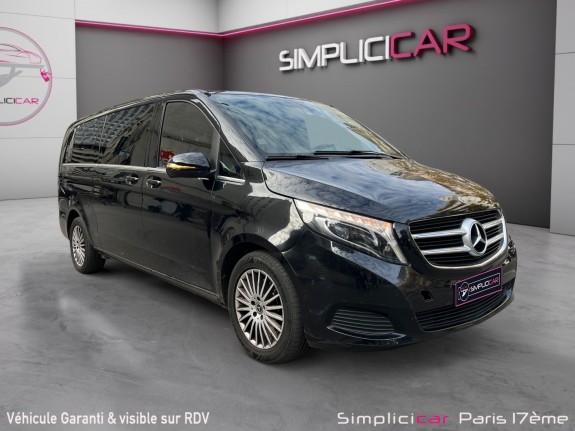 Mercedes classe v extra-long 250 d 7g-tronic plus fascination / camÉra de recul / siege chauffant occasion paris 17ème...