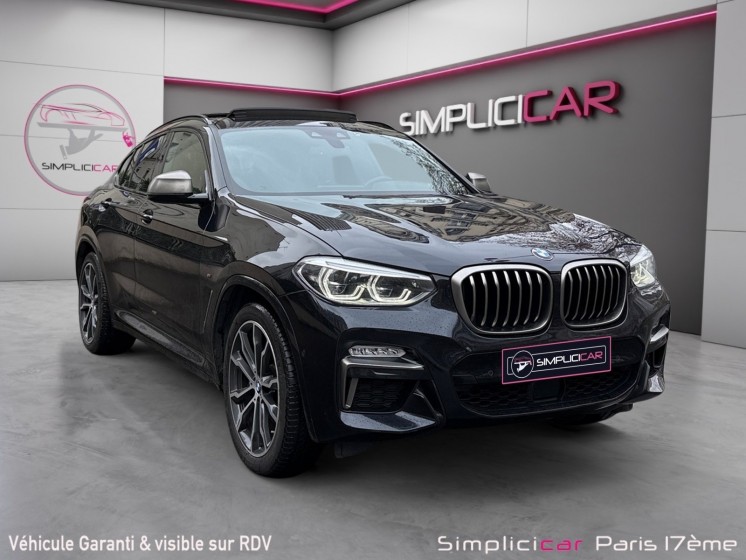 Bmw x4 g02 m40d 326ch bva8 / toit-ouvrant / car-play / garantie 12 mois occasion paris 17ème (75)(porte maillot) simplicicar...