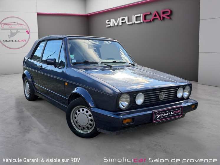 Volkswagen golf cabriolet 1.8 90ch young line/entretien complet/ occasion simplicicar salon de provence simplicicar...