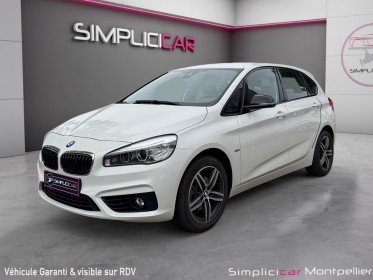 Bmw serie 2 active tourer f45 218d 150 ch sport a occasion montpellier (34) simplicicar simplicibike france