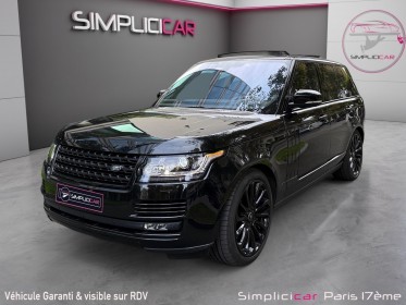 Land rover range rover mark v lwb v8 5.0l 510ch supercharged autobiography a - entretient complet land rover - caméra de......