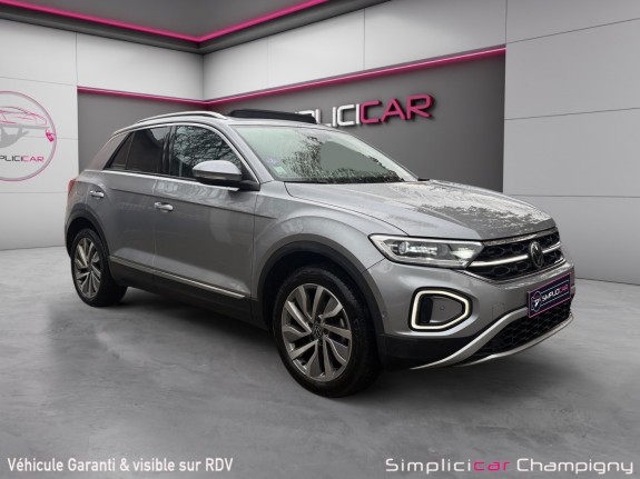 Volkswagen t-roc 1.5 tsi evo 150 style exclusive - toit ouvrant - cuir - carplay - full options occasion champigny-sur-marne...