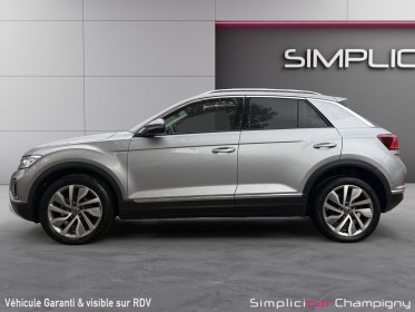 Volkswagen t-roc 1.5 tsi evo 150 style exclusive - toit ouvrant - cuir - carplay - full options occasion champigny-sur-marne...