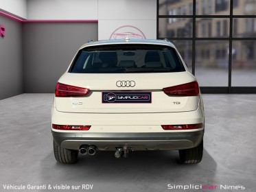 Audi q3 business 2.0 tdi ultra 150 ch - attelage - coffre et rétro électrique - garantie 12 mois occasion simplicicar nimes...