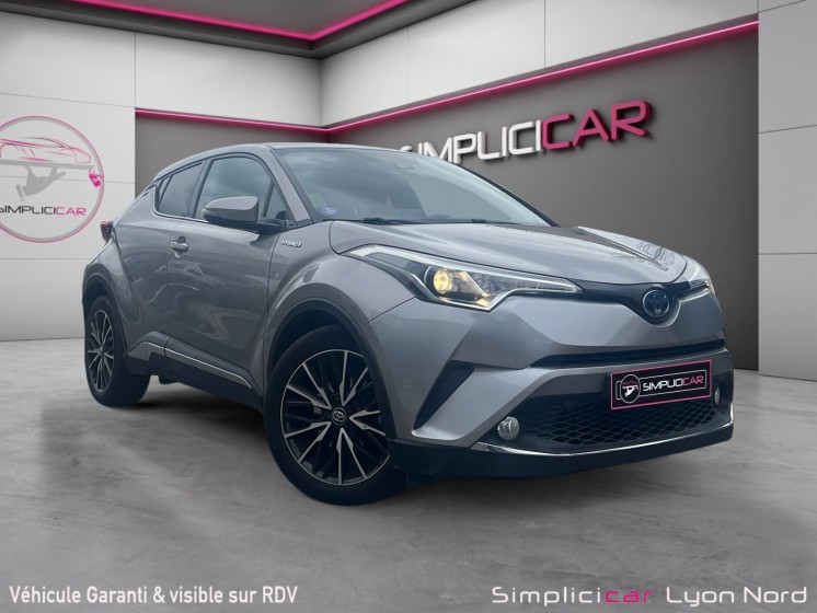 Toyota c-hr hybride 122h edition - pack chrome - garantie 12 mois occasion simplicicar lyon nord simplicicar simplicibike...