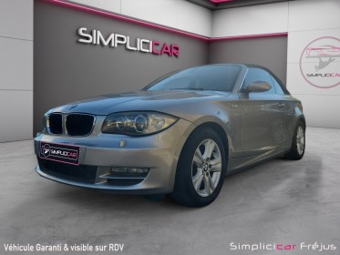 Bmw serie 1 cabriolet e88 120i 170 ch confort a   clim auto - garantie 12 mois occasion simplicicar frejus  simplicicar...