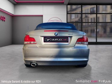 Bmw serie 1 cabriolet e88 120i 170 ch confort a   clim auto - garantie 12 mois occasion simplicicar frejus  simplicicar...