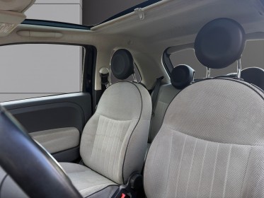 Fiat 500 lounge toit panoramique bon état général garantie 12 mois occasion simplicicar mery-sur-oise simplicicar...