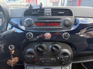 Fiat 500 lounge toit panoramique bon état général garantie 12 mois occasion simplicicar mery-sur-oise simplicicar...