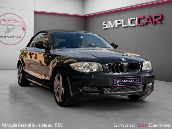 Bmw serie 1 cabriolet e88 118i 143 ch luxe a occasion cannes (06) simplicicar simplicibike france