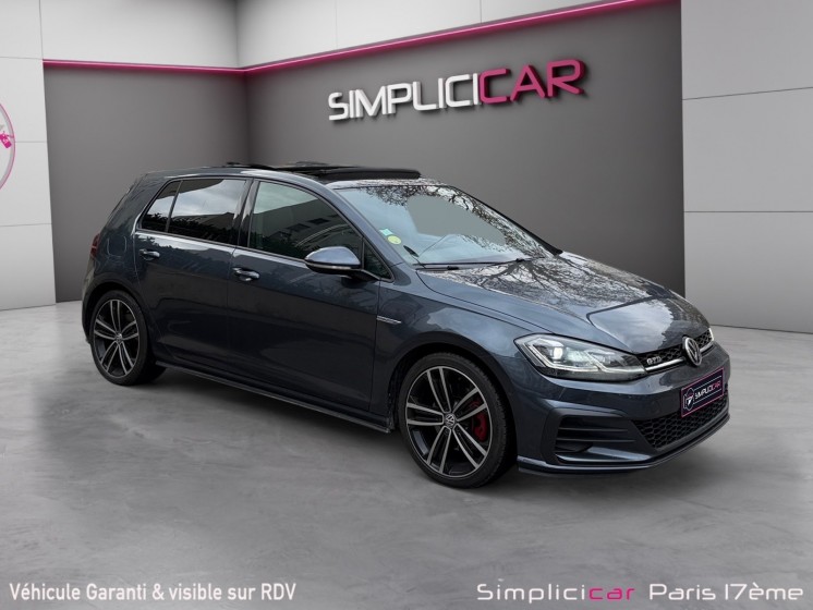 Volkswagen golf 2.0 tdi 184 fap dsg7 gtd/ ciel Étoile / toit ouvrant / camÉra de recul occasion paris 17ème (75)(porte...