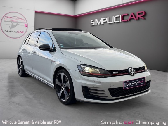 Volkswagen golf 2.0 tsi 220 bluemotion technology gti - garantie 12mois - carplay - toit ouvrant - siÈges chauffant occasion...