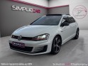 Volkswagen golf 2.0 tsi 220 bluemotion technology gti - garantie 12mois - carplay - toit ouvrant - siÈges chauffant occasion...