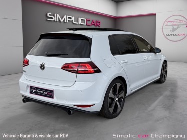 Volkswagen golf 2.0 tsi 220 bluemotion technology gti - garantie 12mois - carplay - toit ouvrant - siÈges chauffant occasion...