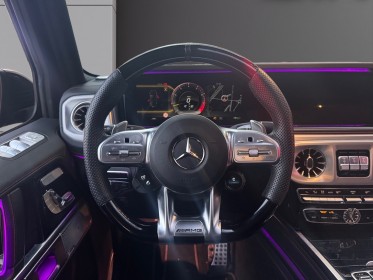 Mercedes classe g g 63 amg bva9 speedshift/toit ouvrant/burmester/sieges av chauffants ventiles/ garantie 12 mois occasion...