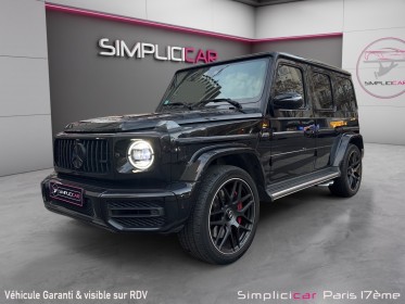 Mercedes classe g g 63 amg bva9 speedshift/toit ouvrant/burmester/sieges av chauffants ventiles/ garantie 12 mois occasion...