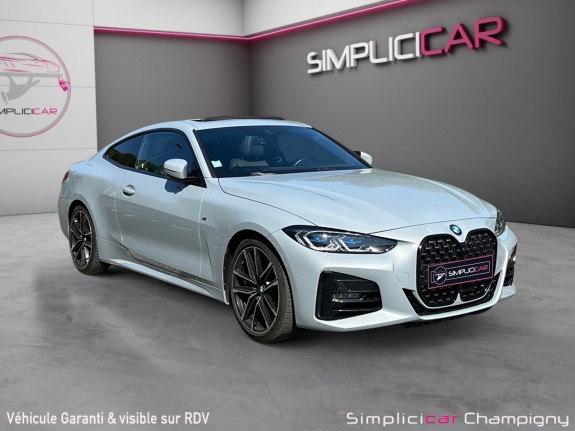 Bmw serie 4 coupe g22 420i 184 ch bva8 m sport - toit ouvrant - régulateur adaptatif - feux matrix led occasion...