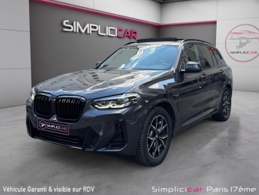 Bmw x3 g01 lci xdrive 30e 292ch bva8 m sport - garantie 12 mois - toit ouvrant panoramique - keyless - siÈges ÉlÉctrique...