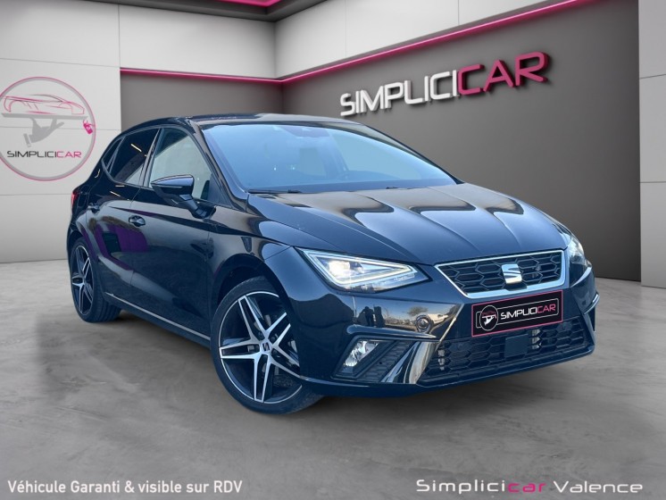 Seat ibiza fr 1.0 ecotsi 110 ch s/s dsg7 sièges alcantara packled audio beats carplay virtual garantie 12 mois occasion...