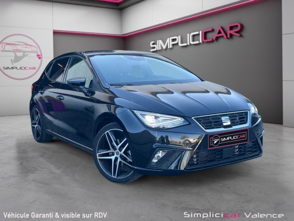 Seat ibiza fr 1.0 ecotsi 110 ch s/s dsg7 sièges alcantara packled audio beats carplay virtual garantie 12 mois occasion...