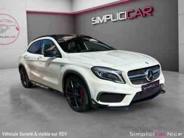 Mercedes classe gla 45 amg 4-matic edition one / pack aero occasion  simplicicar nice - pfvauto simplicicar simplicibike france