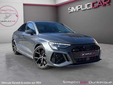 Audi rs3 berline 2.5 tfsi 400 s tronic 7 quattro malus payé bangolufsen toit ouvrant caméra 360  sièges Électriques...