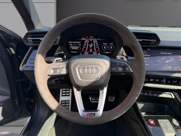 Audi rs3 berline 2.5 tfsi 400 s tronic 7 quattro malus payé bangolufsen toit ouvrant caméra 360  sièges Électriques...