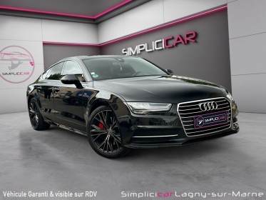 Audi a7 sportback 3.0 v6 bitdi 320 tiptronic 8 quattro s line occasion simplicicar lagny  simplicicar simplicibike france